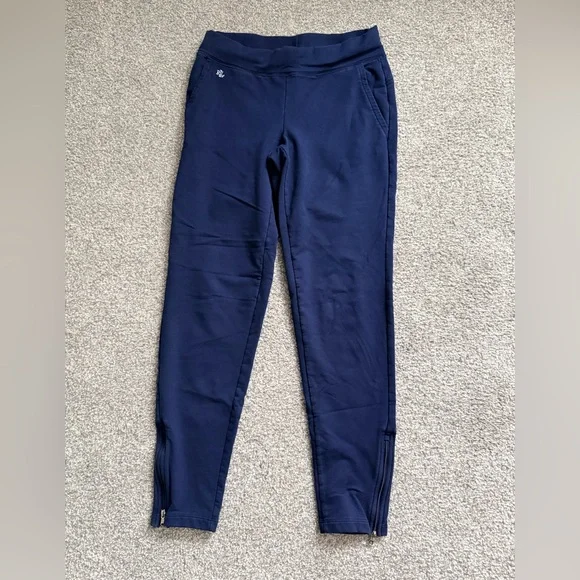 Lauren Ralph Lauren Navy Track Pants - Picture 1 of 5